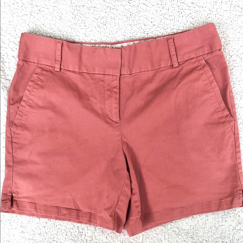 Loft shorts salmon pink women’s size 4 ‘Riviera’ style cotton
